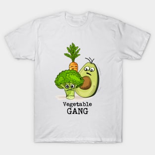 Humor and vegetable gang T-Shirt